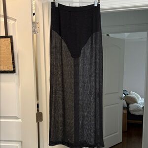 Sunday in Brooklyn Black Maxi Skirt